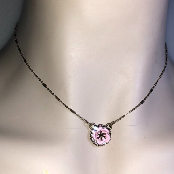 CHLOE + ISABEL Blush Bloom Petite Pendant Necklace N612PIAG - Picture 1 of 3